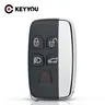 KEYYOU Car Remote Key Case Shell Cover per Land Rover Evoque Discovery 4 Rover Evoque per XE XFL et