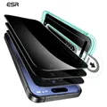 ESR 3 pezzi per iPhone 15 15 Pro Max Protezione schermo HD per iPhone 15 Pro Pellicola in vetro temperato per iPhone 13 Pro Max Pellicola