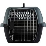 Aspen Pet Porter Heavy-Duty Pet Carrier Storm Gray and Black Small - 1 count