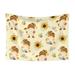 Junzan Waterproof Pet Blanket Dog Blankets Watercolor Bee Honey Honeycomb Bee Pattern Printing Super Soft Warm Urine Proof Washable Outdoor Pet Blanket For Puppy Large Dogs & Cats