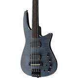 NS Design CR4 Fretless Electric Bass Guitar Charcoal Stain