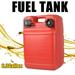 TABODD Fuel Tank 24L 6.3 Gallon Portable Outdoor Boat Fuel Storage Tank Engine Fuel Tank for Diesel Transportation