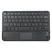 Andoer BT 3.0 Keyboard Ultra-slim Design Pad Support Black