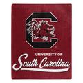 The Northwest Group South Carolina Gamecocks 50" x 60" Signature Raschel Plush Throw Blanket