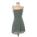 Zaful Casual Dress - A-Line: Green Dresses - Women's Size 4
