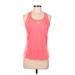 Adidas Adizero Active T-Shirt: Pink Solid Activewear - Women's Size 12