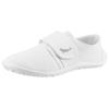 Barfußschuh LEGUANO "Berufsschuh CARE", Damen, Gr. 41, weiß, Lederimitat, sportlich, Schuhe Barfußschuh, Klettschuh, Freizeitschuh, Bequemschuh mit Klettverschluss