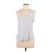 Active by Old Navy Active Tank Top: Gray Activewear - Women's Size Medium