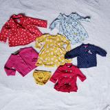 Ralph Lauren Dresses | Baby Girl Lot 9 Month / 3-6 Jackets, Cardigan, Dresses, Sweatshirt And Bloomers | Color: Pink/Yellow | Size: 9-12mb