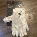 Nike Other | Nike Football Vapor Knit Gloves | Color: White | Size: Os
