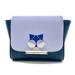 Kate Spade Bags | Kate Spade Make It Mine Leather Purse Flap Purple Cat - Chic | Kawaii | Cute | Color: Blue/Purple | Size: Os