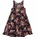 American Eagle Outfitters Dresses | American Eagle Navy Sleeveless Floral Print Mini Dress Small | Color: Blue/Pink | Size: Sp