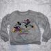 Disney Shirts & Tops | Disney's Mickey & Minnie Mouse Toddler Girl Fleece Sweatshirt Jumping Beans 5t | Color: Gray/Pink | Size: 5tg