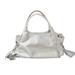 Kate Spade Bags | Kate Spade Ivory Pebbled Leather Satchel Bag | Color: White | Size: Medium