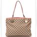 Gucci Bags | Authentic Gucci Monogram Eclipse Abbey Sherry Jacquard Pink Shoulder Bag | Color: Brown/Pink | Size: 12.5” X 3.5” X 9.3”