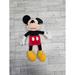 Disney Toys | Disney 14" Mickey Mouse Plush Stuffed Animal Euc | Color: Black/Red | Size: 14"