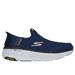 Skechers Men's Slip-ins: Max Cushioning Premier 2.0 Sneaker | Size 7.5 Extra Wide | Navy | Textile/Synthetic | Machine Washable