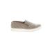 Steve Madden Sneakers: Slip-on Platform Classic Brown Color Block Shoes - Women's Size 7 1/2 - Almond Toe