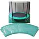 6ft-16ft Replacement Trampoline Enclosures, Trampoline Spring Covers, Trampoline Replacement Mats, Trampoline Accessories (Color : Green, Size : 16ft)