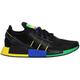 adidas NMD R1 V2 Rio De Janeiro Black Textile Mens Lace Up Trainers FY1255