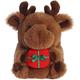 Aurora Round Rolly Pet Monty Moose Stuffed Animal - Adorable Companions - On-The-Go Fun - Brown 5.5 Inches