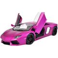 for WELLY for Lamborghini for LP700 for Aventador for FX version Matte purple 1:18 Truck Pre-built Model