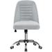 Latitude Run® Lytisha Ergonomic Faux Leather Task Chair Upholstered in Gray | 37 H x 22 W x 23 D in | Wayfair B780FE0AEAC248E0957AF8BD103EE89C