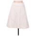 Maeve Casual Skirt: Ivory Solid Bottoms - Women's Size 6