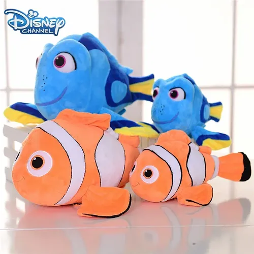 Disney Pixar finden Nemo Dory Dolly Plüsch Kawaii Puppe Tier Stofftier Cartoon Puppen Clown Fisch