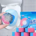 Toiletten schüssel Reiniger Abfluss tank Rose Duft Tablette Erfrischer Desodor ierung Flecken
