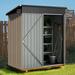 Jolydale 3.0â€™x4.9â€™ Outdoor Storage Shed Garden Metal Shed for Bike Outdoor Tool Storage Shed Outside Lawn Mower Storage Sheds with Lockable Door for Backyard