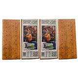 Wasatch Mountain Cedar Grilling Planks for Salmon; Bundle 4 Pack Seasoned w/Natural Herbs Spices & Oils; Gourmet Ports Combine Steam & Wood Smoke Flavor (Garlic Lemon Pepper and Garlic Lemon Pepper)