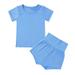 Children s Pajamas Pure Cotton Skin Friendly Middle And Young Children s Top Baby Clogs Household Clothing Set Matching Easter Dresses Sisters Snow Clothes Set Take off My Girl Checke Crop Top Kids