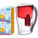 Apic - Pack 12 Cartouches et carafe rouge offerte