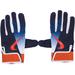 George Springer Toronto Blue Jays Player-Issued Navy and Orange Nike Batting Gloves from the 2023 MLB Season