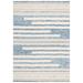 SAFAVIEH Fifth Avenue Denica Abstract Area Rug Blue/Ivory 5 x 8