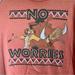 Disney Shirts | Disney Timon & Pumbaa "No Worries" Orange T-Shirt, Adult Lg, The Lion King | Color: Orange | Size: L