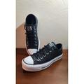 Converse Shoes | Converse Chuck Taylor All Star Glitter Platform Shoes Size Us 9 Women's 569377c | Color: Black | Size: 9