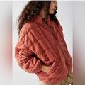 Free People Jackets & Coats | Nwt Free People Dolman Quilted Knit Jacket In Myrrh | Color: Orange/Red | Size: Xs