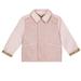Burberry Jackets & Coats | Brand New With Tags 12m Pink Jacket With Detachable Hood | Color: Cream/Pink | Size: 12mb