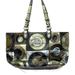 Coach Bags | Coach Mia Inlaid C Gray Women's Tote Handbag | Color: Gray | Size: Os