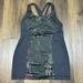 Lululemon Tops | Lululemon Energy Tank Midnight Iris Black Top Luxtreme Floral Crossover Small | Color: Black/Tan | Size: S