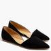 J. Crew Shoes | J Crew Zoe Sueded D'orsay Flats Bh954 | Color: Black | Size: Various