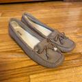 Michael Kors Shoes | Guc Michael Kors Brown Leather Moccasin Flats Sz 10 | Color: Brown/Tan | Size: 10