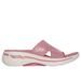 Skechers Women's GO WALK Arch Fit - Allure Sandals | Size 8.0 | Mauve | Textile | Vegan | Machine Washable