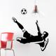 Ambiance -live Footballer 7 Wandtattoo - 55 x 85 cm schwarz