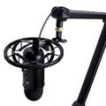 Blue Radius III Custom Microphone Shockmount for Yeti and Yeti Pro USB Microphones, Compatible with Standard Microphone Stands and Any Mic or Mic Clip with Standard Thread Mount - Black