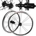 Bicycle Wheel 406 451 Rim 20 Inch Disc V-brake Quick Release Bicycle Wheel, Suitable For 7/8/9/10 Speed Card Tire (Color : Black Disc V, Size : 406)