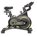 Exercise Bike Indoor Cycling Stationary Bike Ideal Cardio Workout Machine with LCD Display | Smartphone App | iPad Holder Home Gym Equipment Suitable