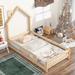 Younas Twin Standard Bed by Gracie Oaks, Wood | 57.2 H x 44.8 W x 79.5 D in | Wayfair 04D9BEA7A0F345A1AB86E0CC510298EF